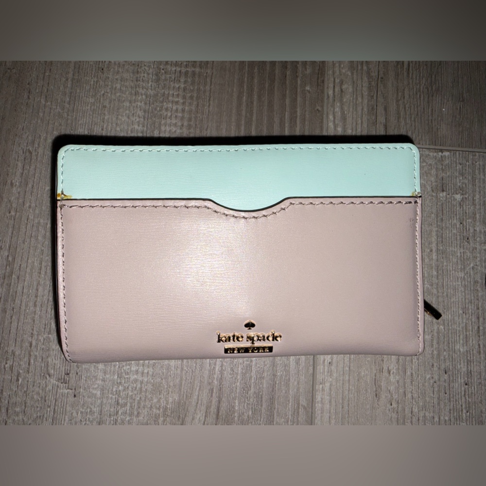 Kate Spade Leather Colorblock Wallet